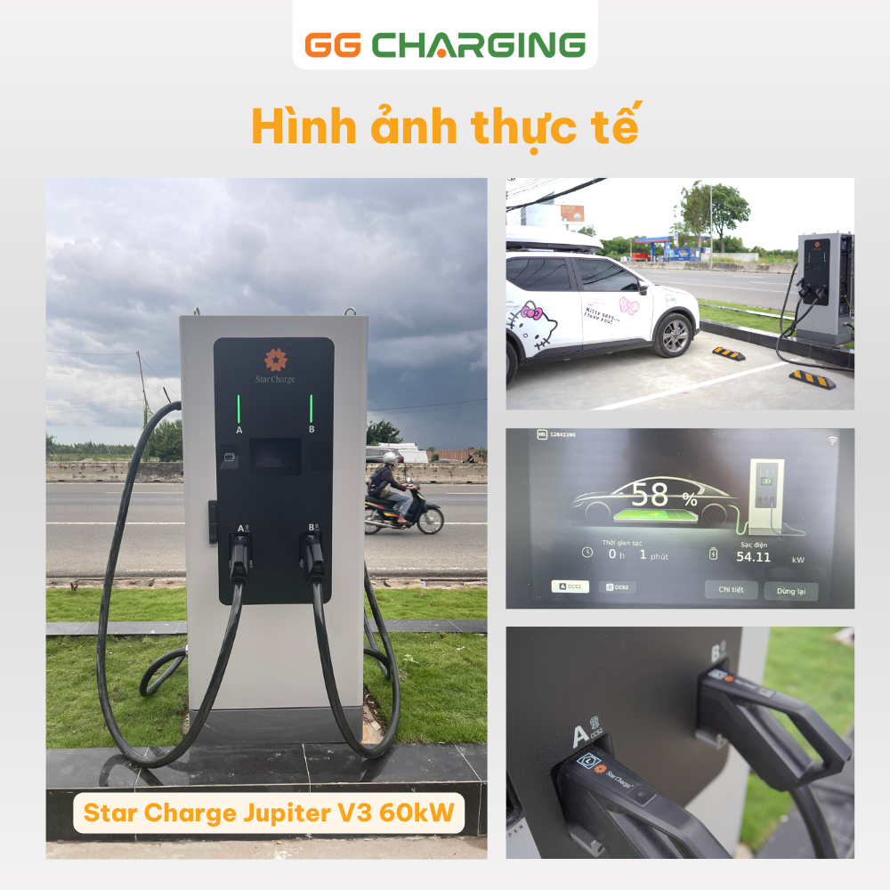 StarCharge Jupiter 60kw V3 Charging Station